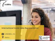 International Inside Sales Representative - Mainz