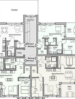 Hochweitige 3-Zimmerwohnung in Dombühl - Dombühl
