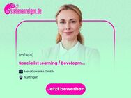 Specialist Learning / Development (all genders) - Nürtingen