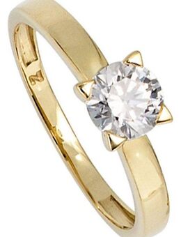 JOBO Goldring, 333 Gold mit Zirkonia