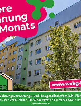 Sparen mit unserer **Wohnung des Monats** - Flöha