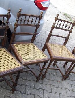 Stühle, eiche antik, --4,St. - Telgte