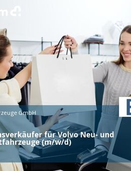 Nachwuchsverkäufer für Volvo Neu- und Gebrauchtfahrzeuge (m/w/d) - Schiffdorf