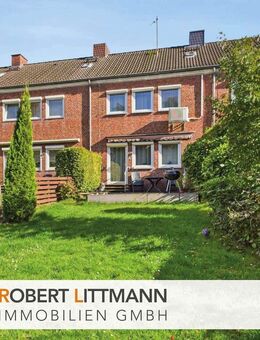 Modernisiertes Reihenmittelhaus mit schönem Garten in Delmenhorst, Deichhorst - Delmenhorst