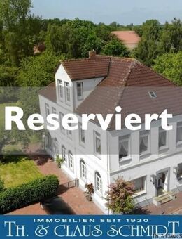 ***Reserviert*** Altehrwürdige Apothekervilla im historischen Ortskern von Neustadtgödens nahe der Nordsee - Sande