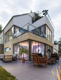 Modernes Wohnen auf zwei Ebenen mit privatem Aufzug und Dachterrasse in Bad Honnef - Bad Honnef