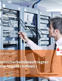 Informationssicherheitsbeauftragte:r (m/w/d/ohne Angabe) Vollzeit / Teilzeit - Rostock