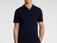 SELECTED HOMME Poloshirt SLHBERG SS KNIT POLO NOOS aus Feinstrick