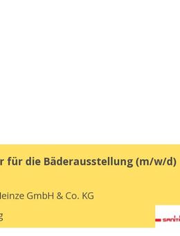 Fachberater für die Bäderausstellung (m/w/d) - Nürnberg