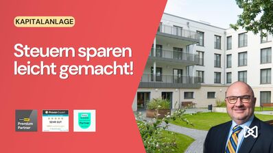 Angebot für Ärzte, Mediziner, Apotheker: Attraktive Steuervorteile, AfA, KfW, Kapitalanlage, Renditeobjekt, Pflegeimmobilien, Betreutes Wohnen
