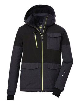 Killtec Skijacke KSW 149 BYS SKI JCKT Wasserdichte, atmungsaktive Kinderjacke mit verstellbarer Kapuze