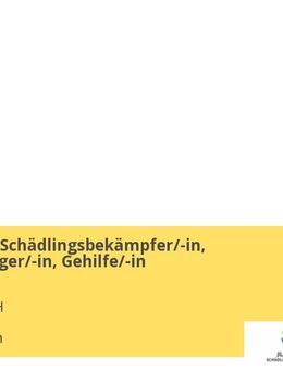 Geprüfte/r Schädlingsbekämpfer/-in, Tatortreiniger/-in, Gehilfe/-in - München