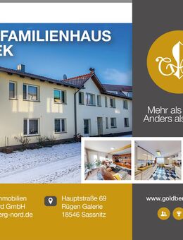 Provisionsfrei !!! Mehrfamilienhaus in Wiek mit Hafenblick - Wiek
