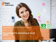 Werkstudent*in Marketing & Social Media - München