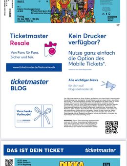 Tickets „Dikka“ am 05.09.2025 GETEC-Arena Magdeburg - Magdeburg