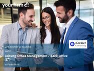 Leitung Office Management / Back Office (g*) - Paderborn