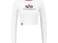 Alpha Industries Sweater Alpha Industries Women - Longsleeves Basic Cropped Longsleeve W