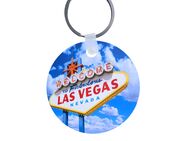 Schlüsselanhänger Aluminium | Las Vegas | Ø 5cm - Borken