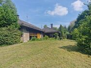 *Bungalow freistehend + weitere Etage möglich, Garagen, Schwimmbad, Teich groß, zusätzl. Baugrund* - Südlohn