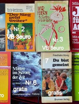 Konvolut christlicher Bücher und Hefte - Niederfischbach