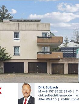 Schöne 3-Zi. Penthouse-Wohnung mit Potential und Süd-/West-Balkon - Konstanz