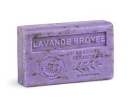 (3.20€/100g) Bio-Sheabutterseife 125g - Gemahlener Lavendel - Münster