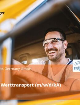 Fahrer im Werttransport (m/w/d/kA) - Stuttgart