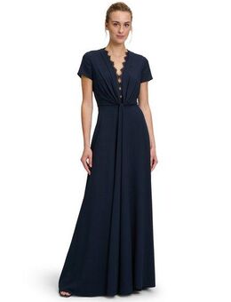 Vera Mont Abendkleid Vera Mont Damen Abendkleid mit Spitzeneinsatz Raffung