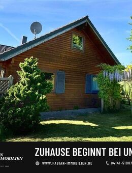 Idylle in Drochtersen: Ein Blockbohlenhaus, das Wellness für Ihre Seele bietet. - Drochtersen