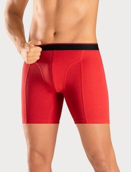 AUTHENTIC LE JOGGER Langer Boxer (Packung, 5-St) mit zweifarbigem Webbund und längerem Bein