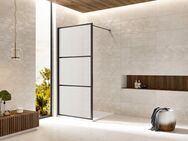 welltime Walk-in-Dusche Black Blocks, Einscheibensicherheitsglas