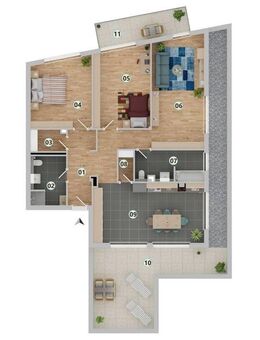 Neubau eines modernen Mehrfamilienhauses im Ostviertel von Göttingen - Göttingen