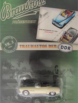 Braustolz Brauerei Nr.88 - Wartburg 311 Kabriolett - DDR Pkw - Doberschütz