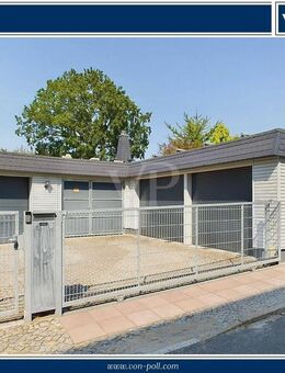 Modernisierter Bungalow mit Gartenbrunnen, 3 Garagen und Photovoltaikanlage - Erkner