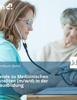 Auszubildende zu Medizinischen Fachangestellten (m/w/d) in der Rotationsausbildung - Bonn