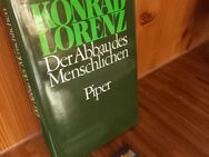 Der Abbau des Menschlichen. Gebundene Ausgabe v. 1983, Piper Verlag, Konrad Lorenz (Autor) - Rosenheim