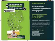 massa grillt! - Grillfest & Hausbau-Erlebnis am 17. und 18. Mai 2025 im Musterhaus Oranienburg - Rüdersdorf (Berlin)