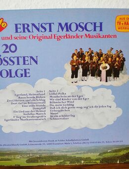 Ernst Mosch-Die 20 Grössten Erfolge-Vinyl-LP,Arcade,70er Jahre - Linnich
