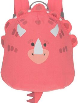 LÄSSIG Kinderrucksack About Friends, Tiny Backpack, Dino rose, PETA-approved vegan