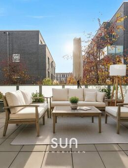 3-ZIMMER PENTHOUSE-FEELING IM HOCHPATERRE - ganz ohne Höhenangst - Frankfurt (Main)