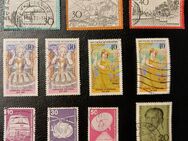 11 Briefmarken Deutsche Bundespost, gestempelt, von 1972 bis 1976 - Leverkusen