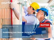 Ausbildung zum Maurer (m/w/d) 2025 - Memmingen