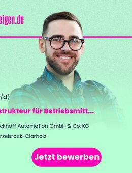 Konstrukteur (m/w/d) für Betriebsmittel- und Maschinenbau - Herzebrock-Clarholz