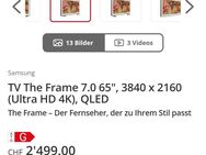 Samsung TV The Frame 7.0 65", 3840 x 2160 (Ultra HD 4K), QLE - Münchenstein