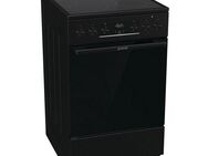 GORENJE Elektro-Standherd GECS 5C70BPA, mit 2-fach-Teleskopauszug, Aqua Clean, Black Design