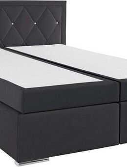 Leonique Boxbett Alfie, Bestseller, wahlweise mit Bettkasten, mit Straßsteinen im Kopfteil, H2, H3 und H4 wählbar