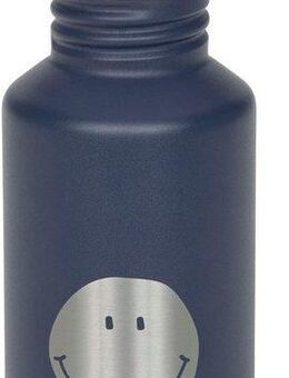 LÄSSIG Trinkflasche Little Gang, Smile, navy, inkl. Sportverschluss