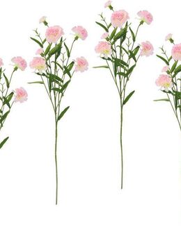 Kunstblume Nelke, I.GE.A., Höhe 71 cm, 4er Set künstliche Blumen, Stielblume
