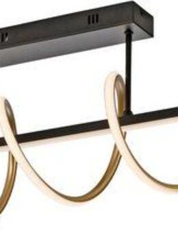 JUST LIGHT Deckenleuchte EMANDA, Dimmfunktion, LED fest integriert, Warmweiß, LED, dimmbar, Switchmo