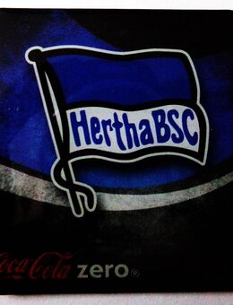 Coca Cola Zero - Fußballvereine - Hertha BSC Berlin - Kühlschrankmagnet 6 x 6 cm - Doberschütz